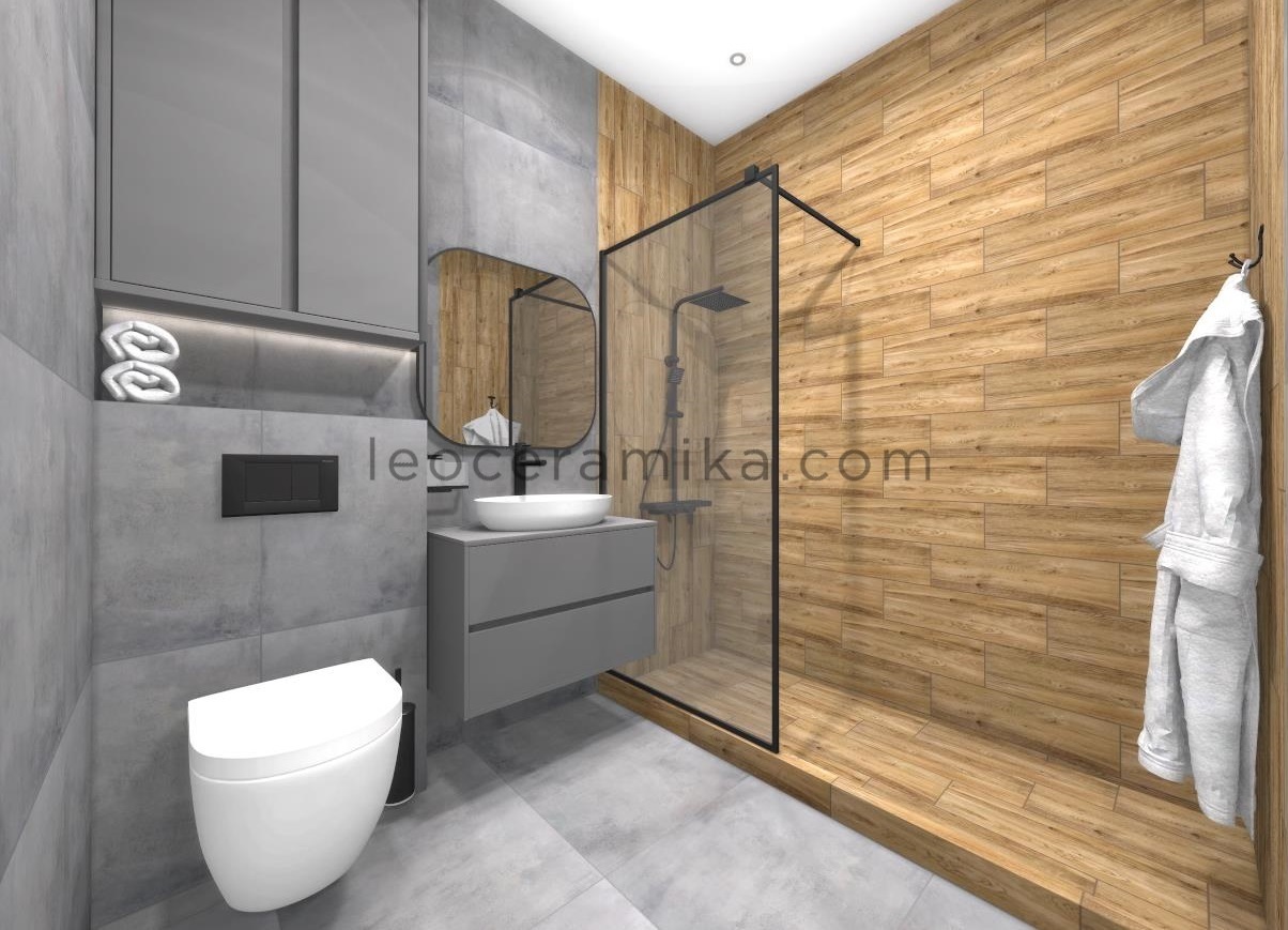 Ванная комната Wood&Сoncrete - зображення 5