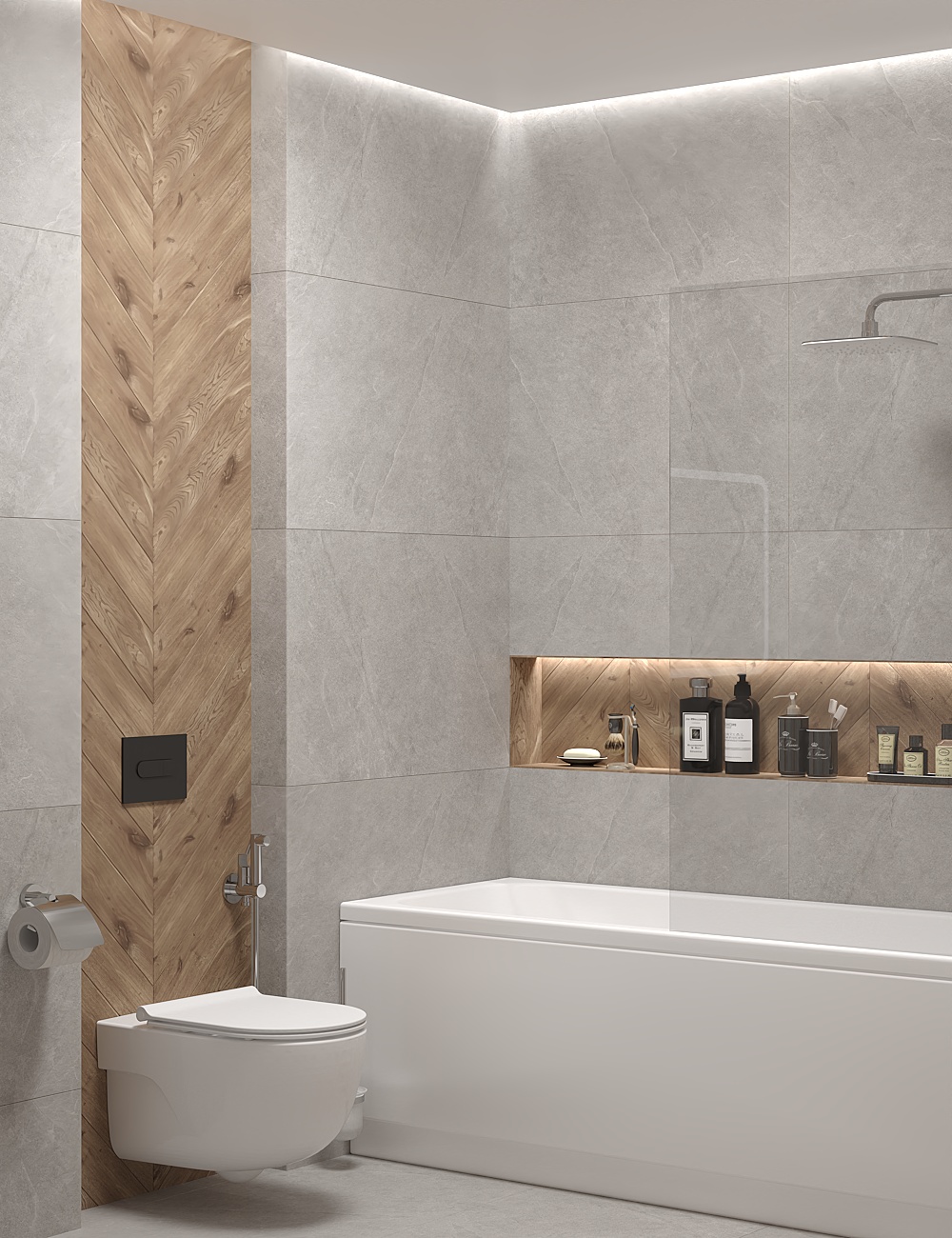 Ванная комната Ash Silver&Giornata Sabbia