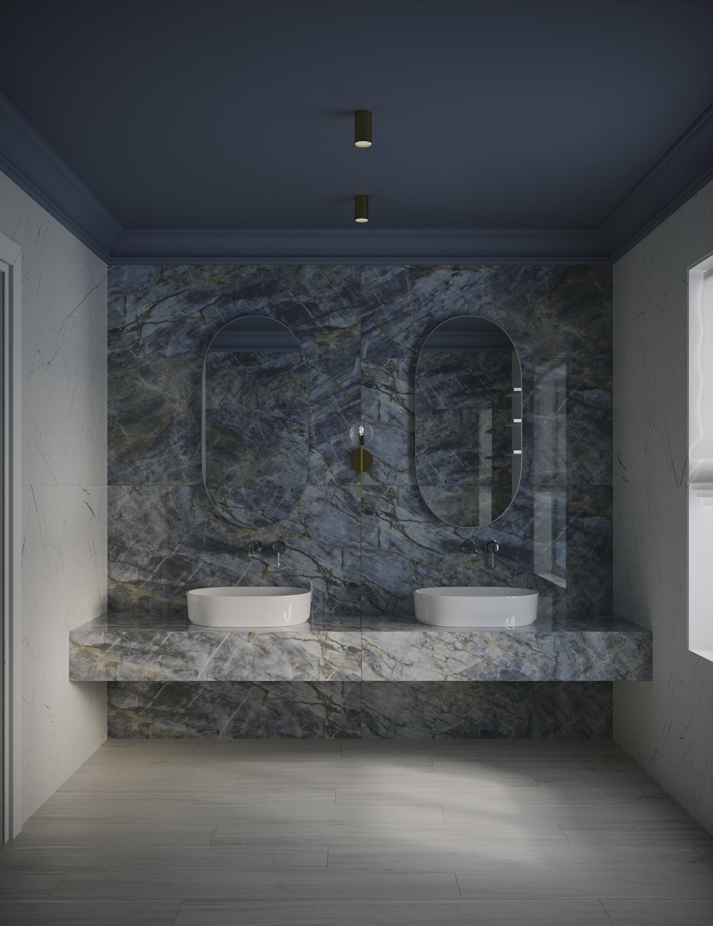 Ванная комната Brazilian Quartzite Blue