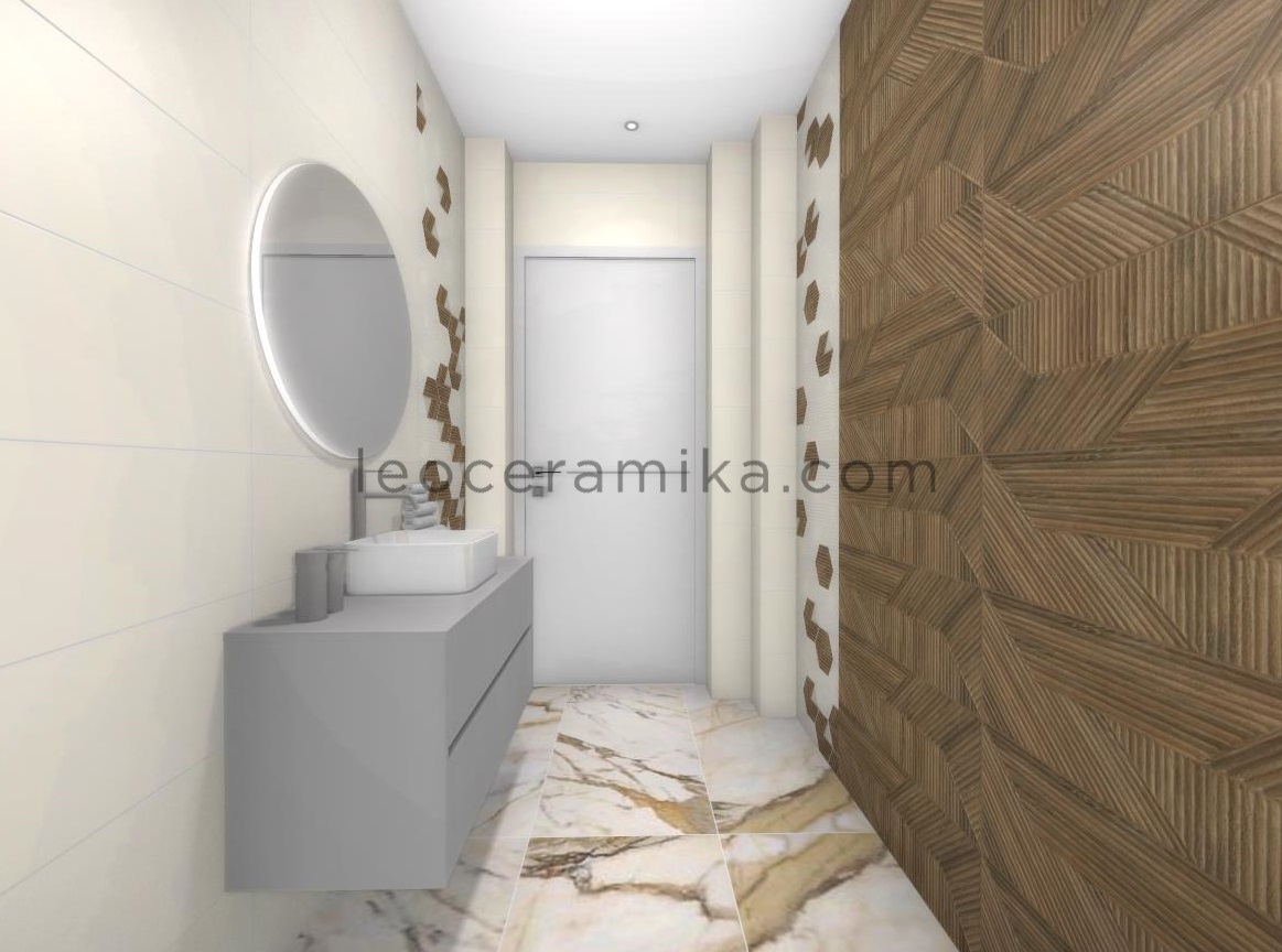 Ванная комната Brown&White - зображення 10