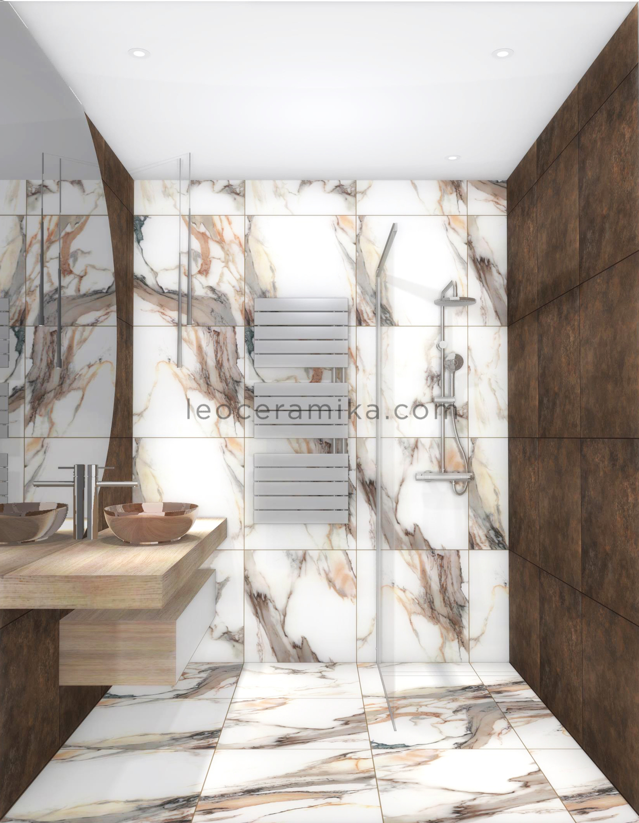 Ванная комната Calacatta Gold - зображення 10