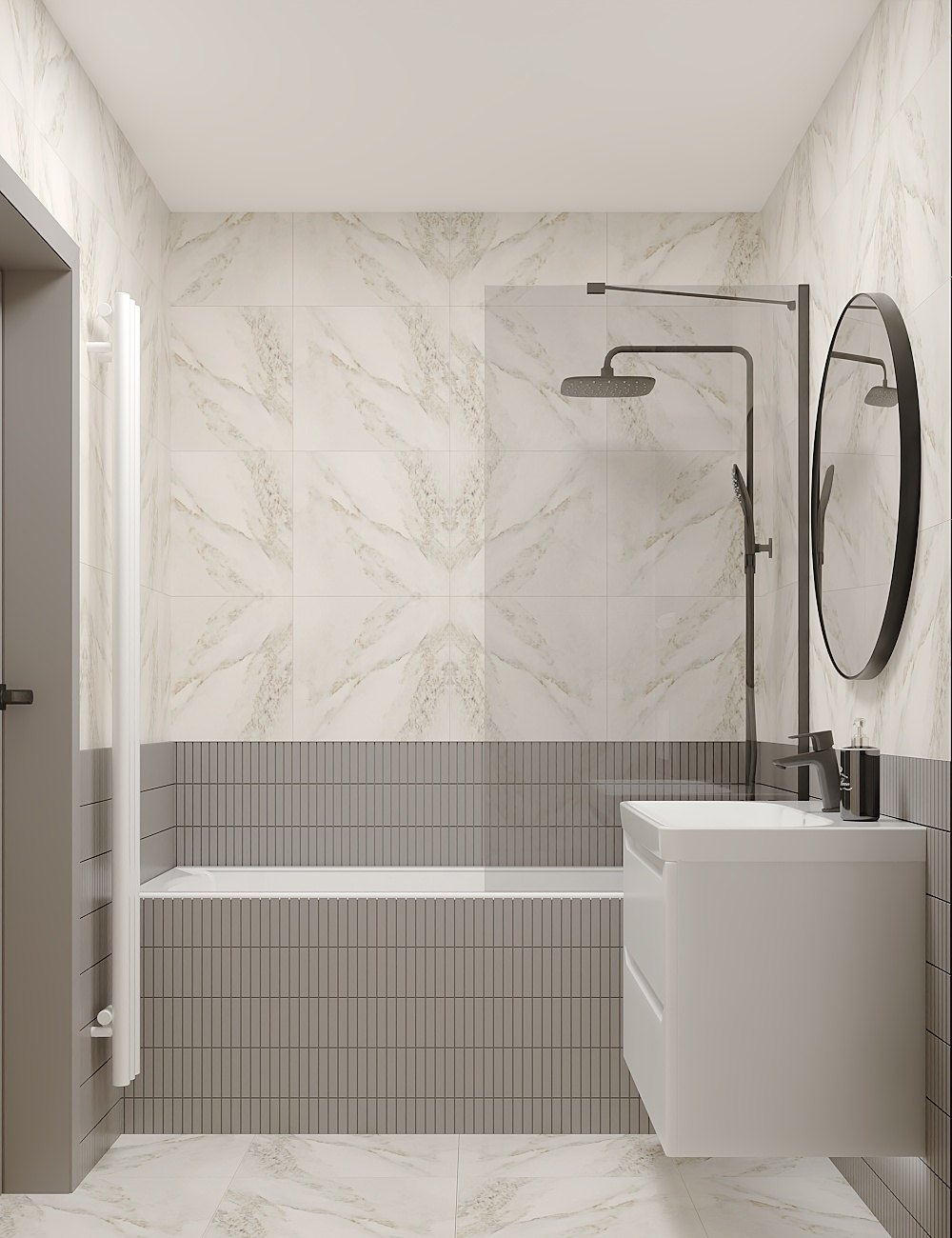 Ванна Car White