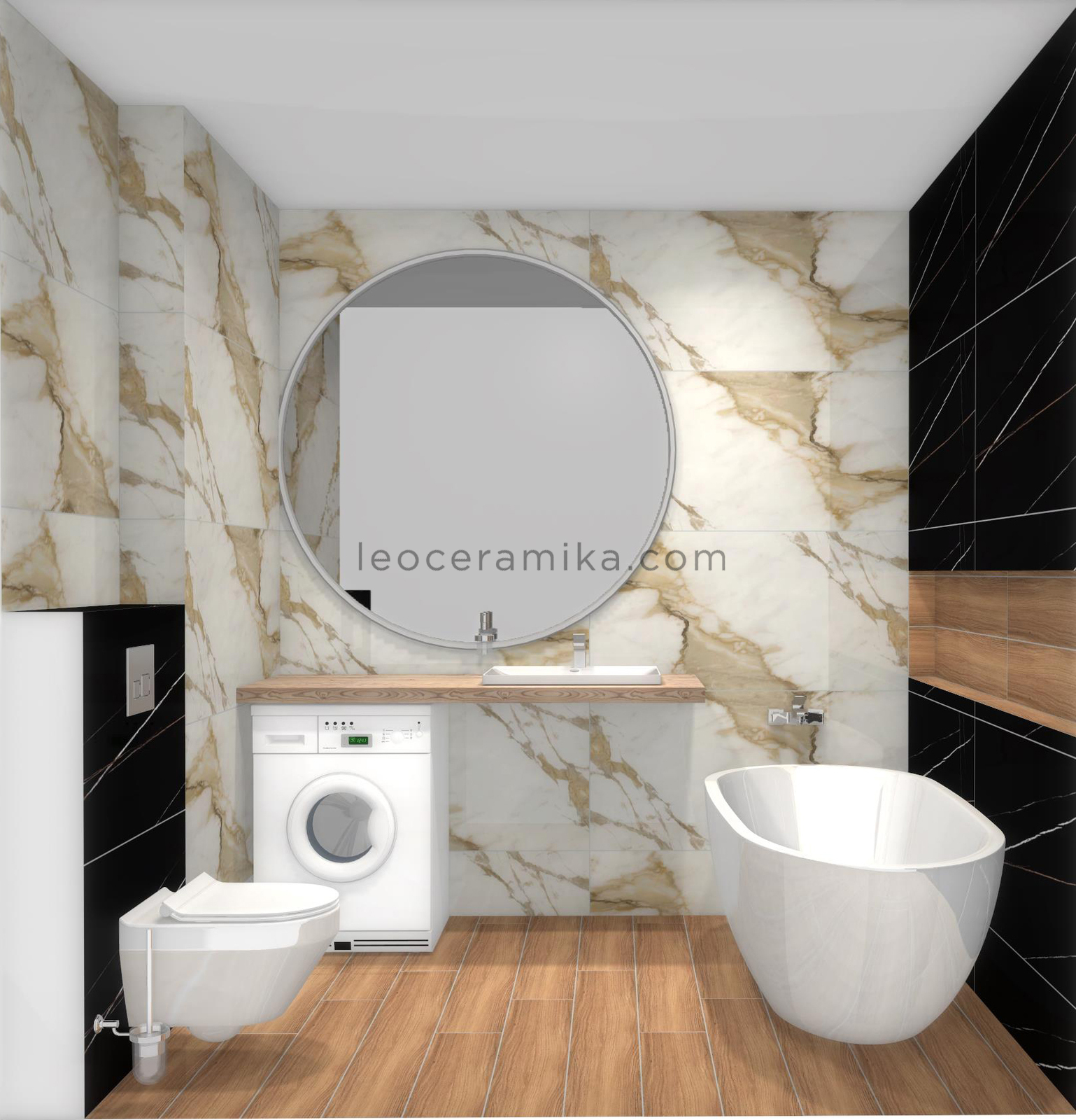 Ванная комната Calacatta Macchia Vecchia - зображення 7
