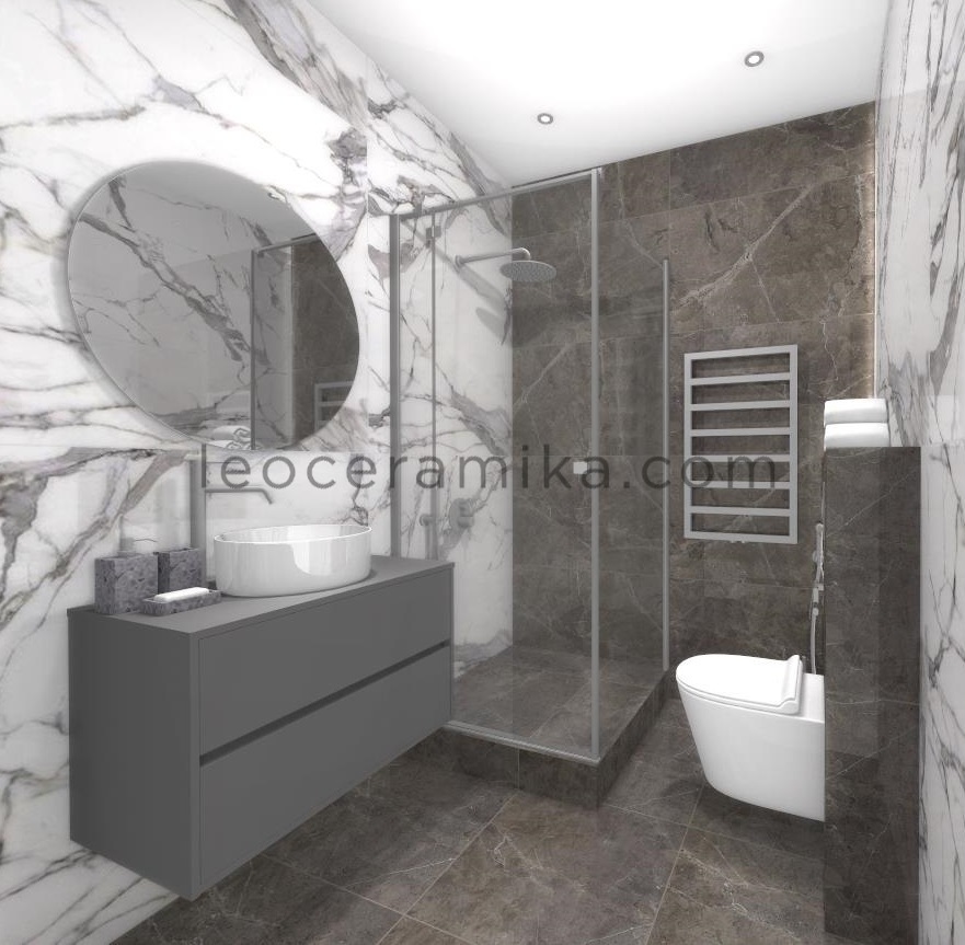 Ванная комната Marble Contrast - зображення 11
