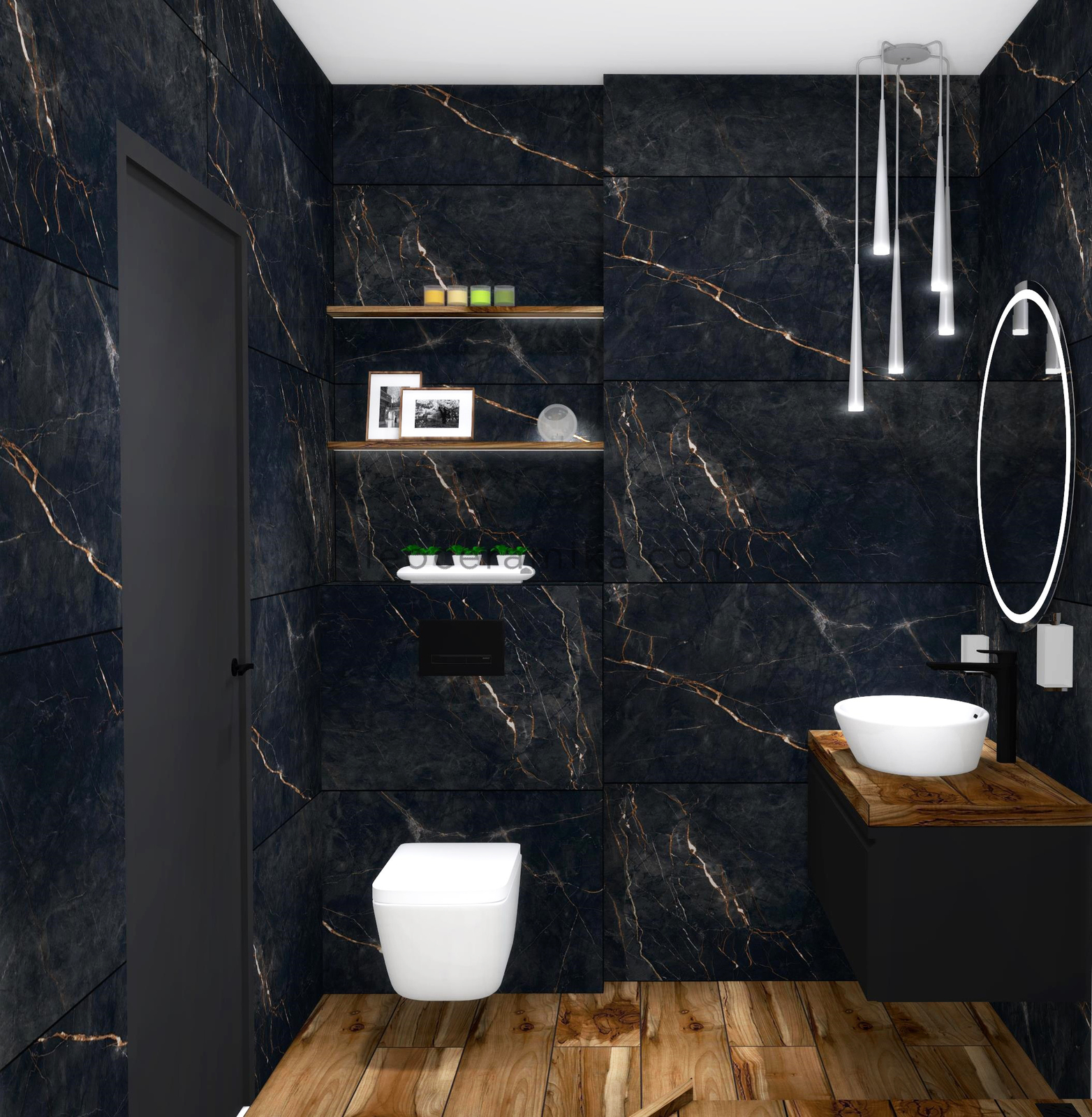 Ванная комната Marble&Wood - зображення 11