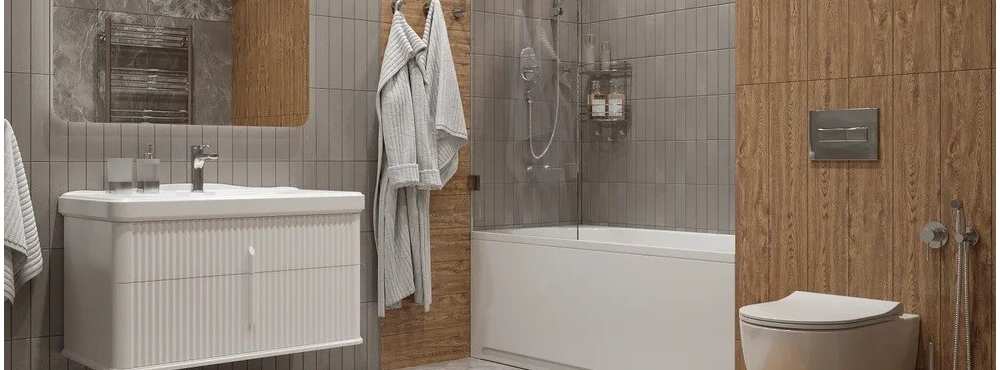 Ванна в скандинавському стилі: секрет популярності та вагомі особливості - Зображення