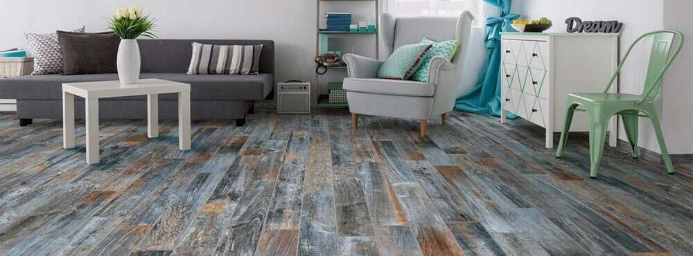 Тренд: підлога з ефектом «старіння» або потертості - Зображення