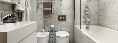 6 ідей, як оформити інтер’єр маленької ванної кімнати -Зображення