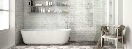 Оформление ванной в стиле минимализма: простота и лаконичность -Зображення