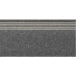Сходинка пряма Milton Graphite Steptread 298×598x8 Cersanit - Зображення
