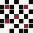Мозаїка Michelle White-Black Mosaic 200x200x9 Konskie - Зображення