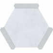 Плитка керамогранитная Calpe Gris 220x250 Monopole - Зображення