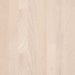 Паркетна дошка Befag Ясен натуральний, білий лак, 3-смуговий - Зображення