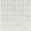 Плитка стінова R8GS Gleeze Bianco Egg STR 100x100x12,5 Ragno - Зображення