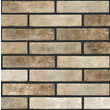 Плитка стінова KB1010 Klinker Brick Бежевий Slim 60x250x6 Golden Tile - Зображення