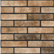 Плитка стеновая KBР010 Klinker Brick Оранжевый Slim 60x250x6 Golden Time - Зображення