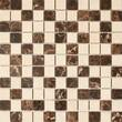Мозаика СМ 3022 С2 Brown-White 300×300x9 Котто Керамика - Зображення