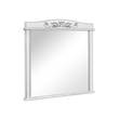 Зеркало Микела 100 Белый Патина Хром, Аква Родос - Зображення
