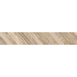 Плитка керамогранитная Wood Chevron Left бежевый 150x900x10 Golden Tile - Зображення