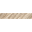Плитка керамогранитная Wood Chevron Right бежевый 150x900x10 Golden Tile - Зображення