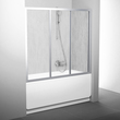 Двери для ванны трехэлементные AVDP3-120 Transparent, (40VG0U02Z1) RAVAK - Зображення