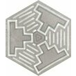 Плитка керамогранітна Hexagono Igneus Cemento 230x266x9 Vives - Зображення