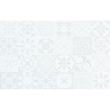 Плитка настенная Sansa White Pattern GLOSSY 250x400x8 Cersanit - Зображення