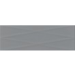 Плитка настенная Dark Grey Lines GLOSSY STR 250x750x10 Opoczno - Зображення