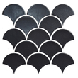 Мозаика Scales SC X 6022 Graphite Black 300x300x9 Котто Керамика - Зображення