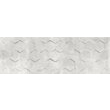 Плитка стінова Next Grey Hexagon RECT 250x750x9 Ceramika Color - Зображення