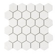 Мозаїка HST 6024 Hexagon White 295x295x9 Котто Кераміка - Зображення