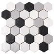 Мозаїка H 69008 Hexagon С4 295x295x9 Котто Кераміка - Зображення