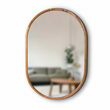 Зеркало Freedom Slim 500x800 Mahogany Luxury Wood - Зображення