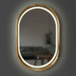 Зеркало Freedom Slim LED 550x850 Natural Walnut Luxury Wood - Зображення