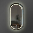 Зеркало Freedom Slim LED 450x750 Venge Luxury Wood - Зображення