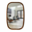Зеркало New Art Slim 600x900 Cognac Luxury Wood - Зображення
