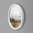 Дзеркало Perfection Slim D800 Snow White Luxury Wood - Зображення