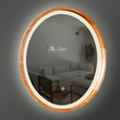 Зеркало Perfection Slim LED D750 Mahogany Luxury Wood - Зображення