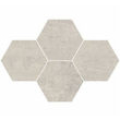 Мозаика Town Soft Grey Mozaika Heksagon 283x408x9,5 Stargres - Зображення