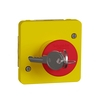 Аварийный выключатель с ключом IP55 Желтый MUREVA STYL (MUR35052), Schneider Electric - Зображення