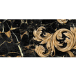 Декор Saint Laurent Decor №2 чёрный 300x600x9 Golden Tile - Зображення