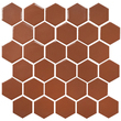 Мозаика H 6009 Hexagon Brown 295×295x9 Котто Керамика - Зображення