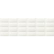 Плитка настенная White Glossy Pillow Structure 250×750x10 Opoczno - Зображення