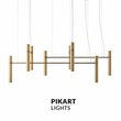 Люстра Tube chandelier (5299-1), Pikart - Зображення