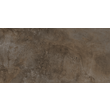 Плитка керамогранитная Iron Темно-коричневый LAP 600x1200x8 Intercerama - Зображення