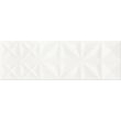 Плитка стінова White Glossy Squares Structure 250×750x10 Opoczno - Зображення