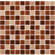 Мозаїка GM 4054 C3 Brown D-Brown M-Structure 300x300x4 Котто Кераміка - Зображення
