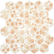 Мозаїка HP 6023 Hexagon 295x295x9 Котто Кераміка - Зображення