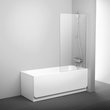 Шторка для ванни нерухома одноелементна PVS1-80 Transparent (79840C00Z1), RAVAK - Зображення