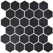 Мозаика H 6021 Hexagon Black MATT 295x295x9 Котто Керамика - Зображення